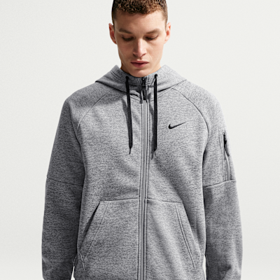Nike Therma Men's Therma-FIT Full-Zip Fitness Top. Nike FI